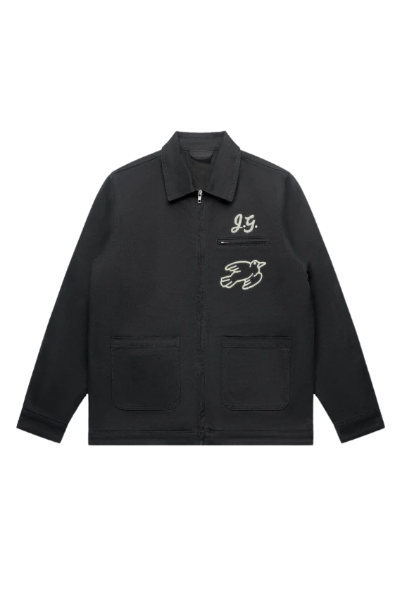 Embroidered Heavy Canvas Jacket. - Image 5